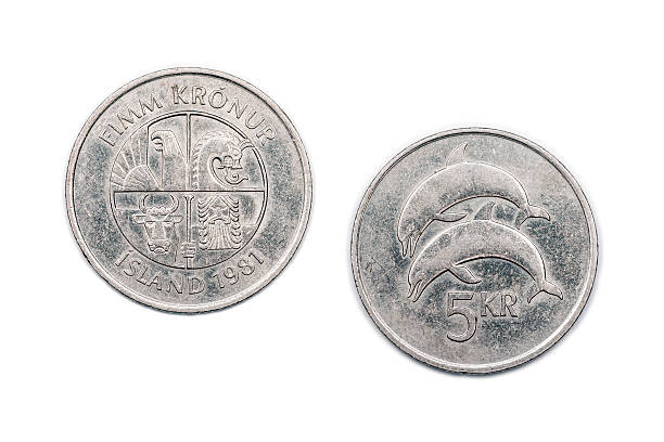 istock Five Kronur coin from Iceland 1981 473432682