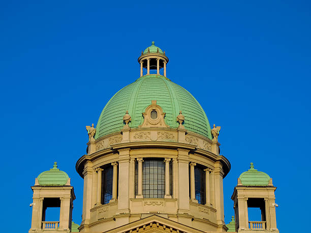 istock Parliament building in Belgrade 473437308