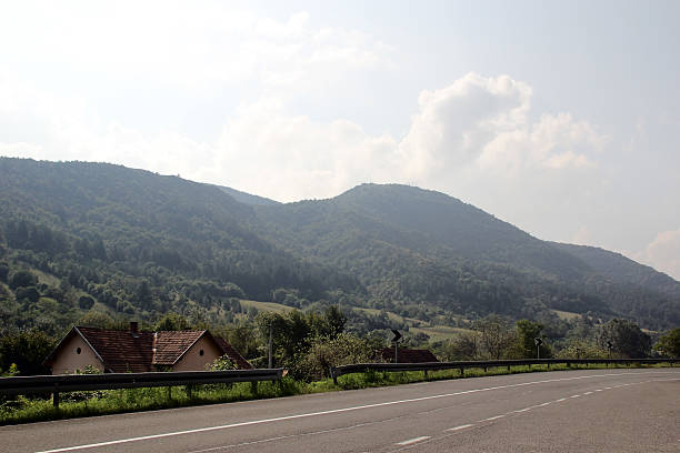 Free Stock Photo of House Nestled on Mountain Road | Download Free ...
