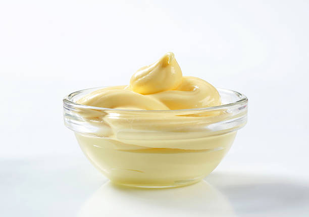 istock Bowl of mayonnaise salad dressing 473441338
