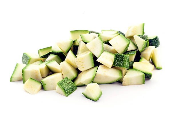 istock Pieces of zucchini 473445734