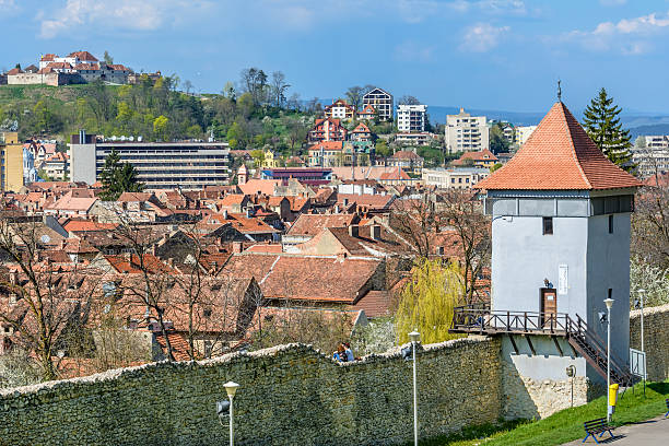 istock Brasov upper view-landmark 473445750