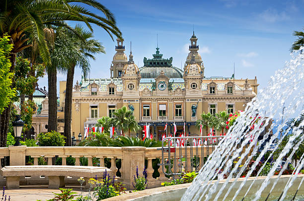 casino, monte carlo, mónaco - principado de mónaco fotografías e imágenes de stock