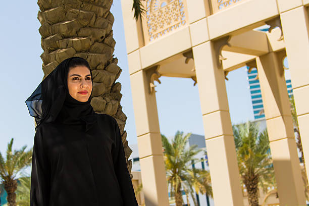 istock Arab woman in outdoor 473451592