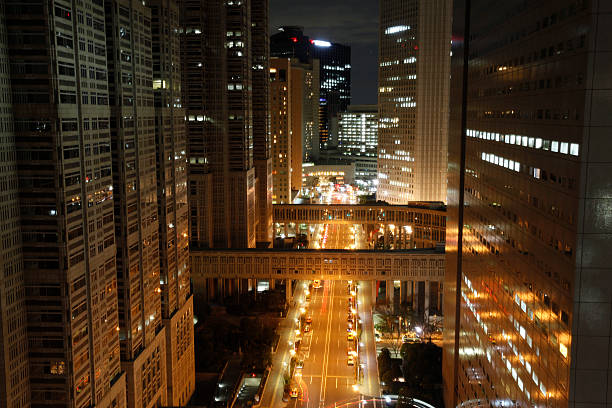 istock Toyko City from above at night 473452714