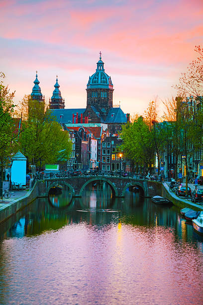 istock The Basilica of Saint Nicholas (Sint-Nicolaasbasiliek) in Amster 473454550