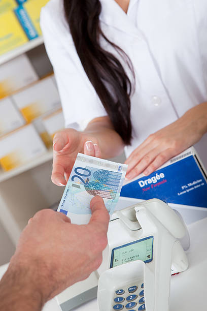 istock Buying medicine at pharmacy 473462192