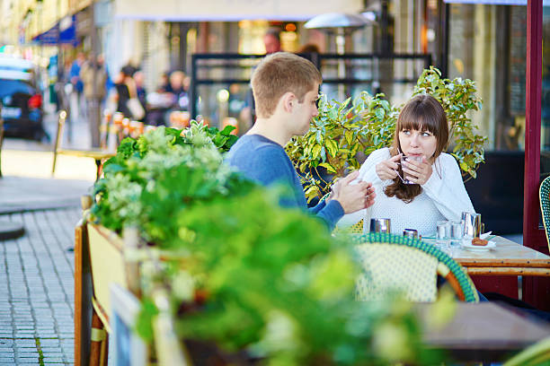 istock Young romantic couple having a date 473462526