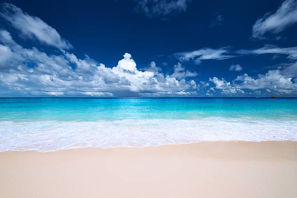 istock Beautiful Anse Intendance beach at Seychelles 473470098