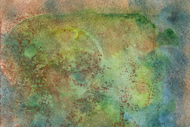 istock Colorful earth tone background on paper 473471486