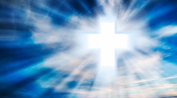 istock Christian Cross on the Sky 473474140