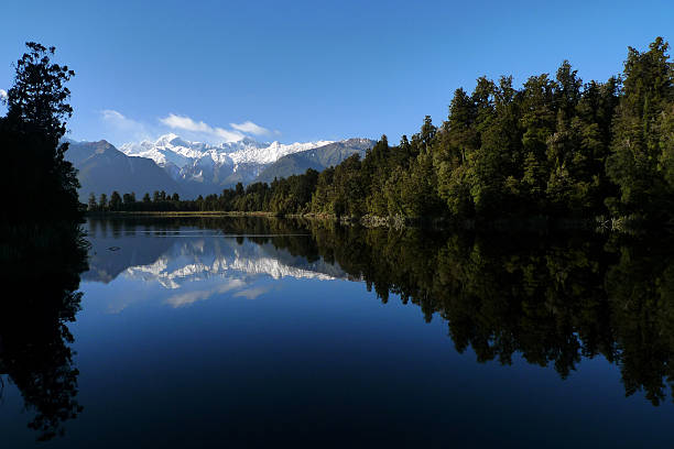 istock Reflection of Mount Cook in the lake 473474696