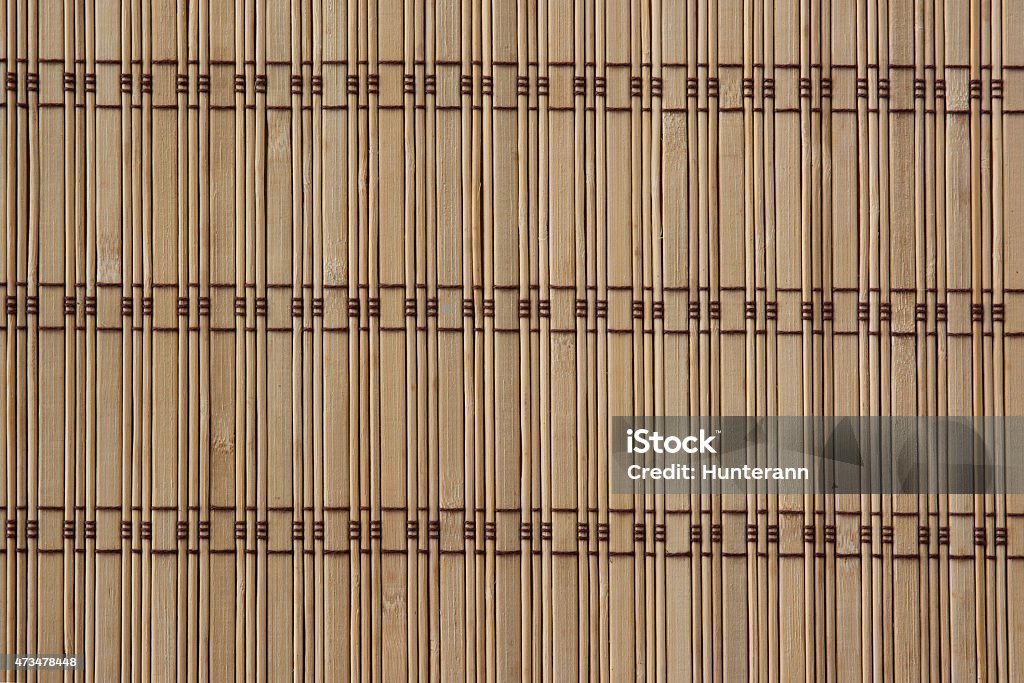 Bamboo mat - Stock Image Brown bamboo mat 2015 Stock Photo