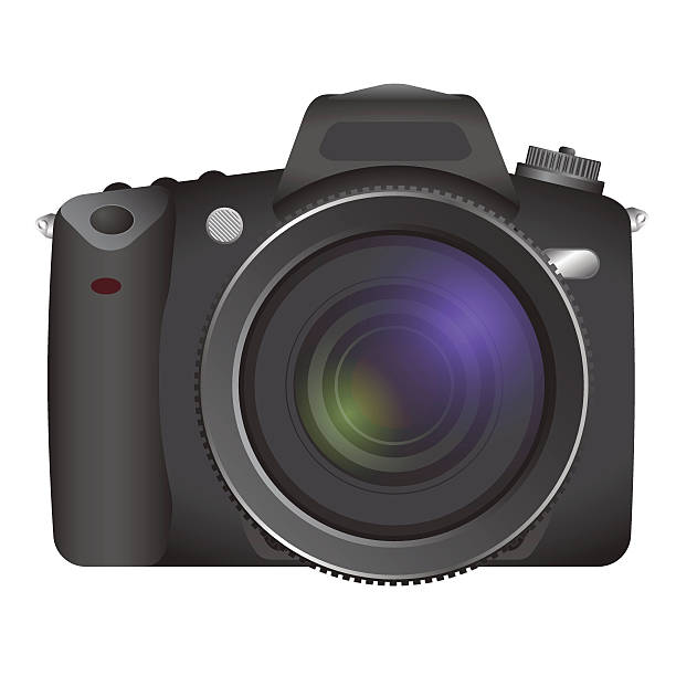 зеркальная фотокамера - single lense reflex stock illustrations