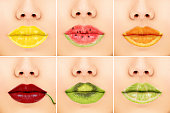 Fruit mix lips