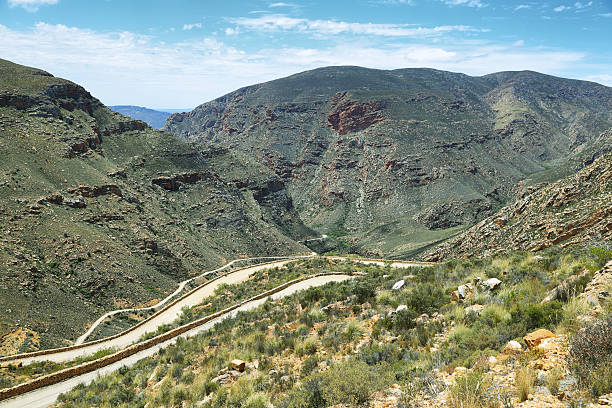 istock Winding road and gorge in Swartberg pass, 473501668