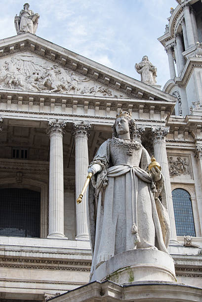 istock Queen Anne Statue in London 473507344