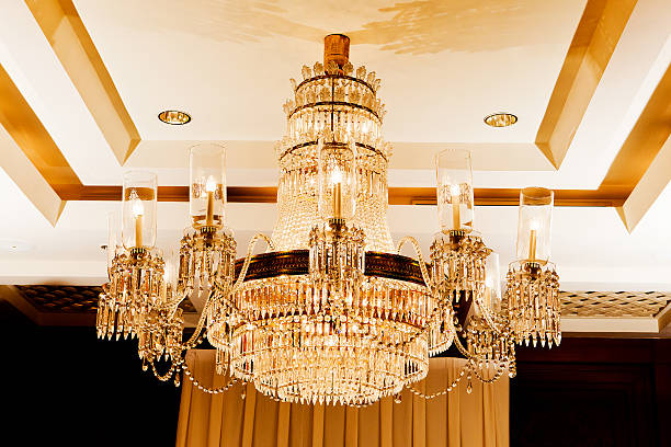 istock vintage crystal lamp inside theater 473509688