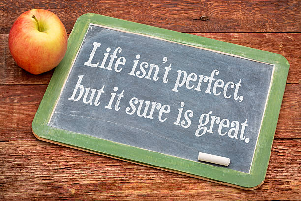 istock Life is not perfect, but it sure is great 473516394