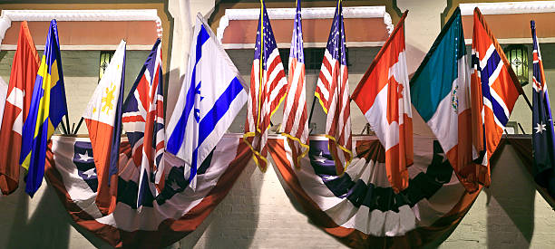 istock Flags Of Many Nations 473516952