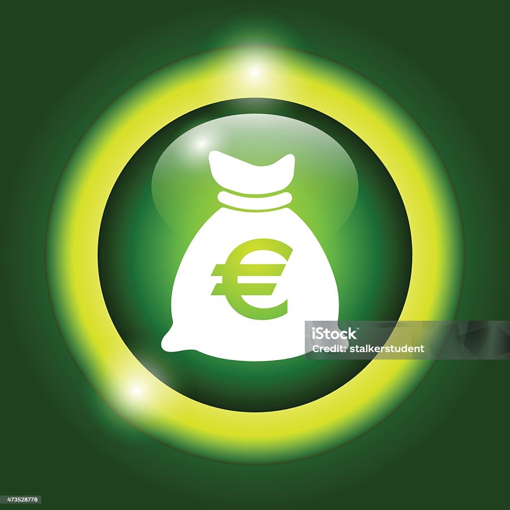 Money bag icon Money bag icon. Vector illustration EPS 10 2015 stock vector