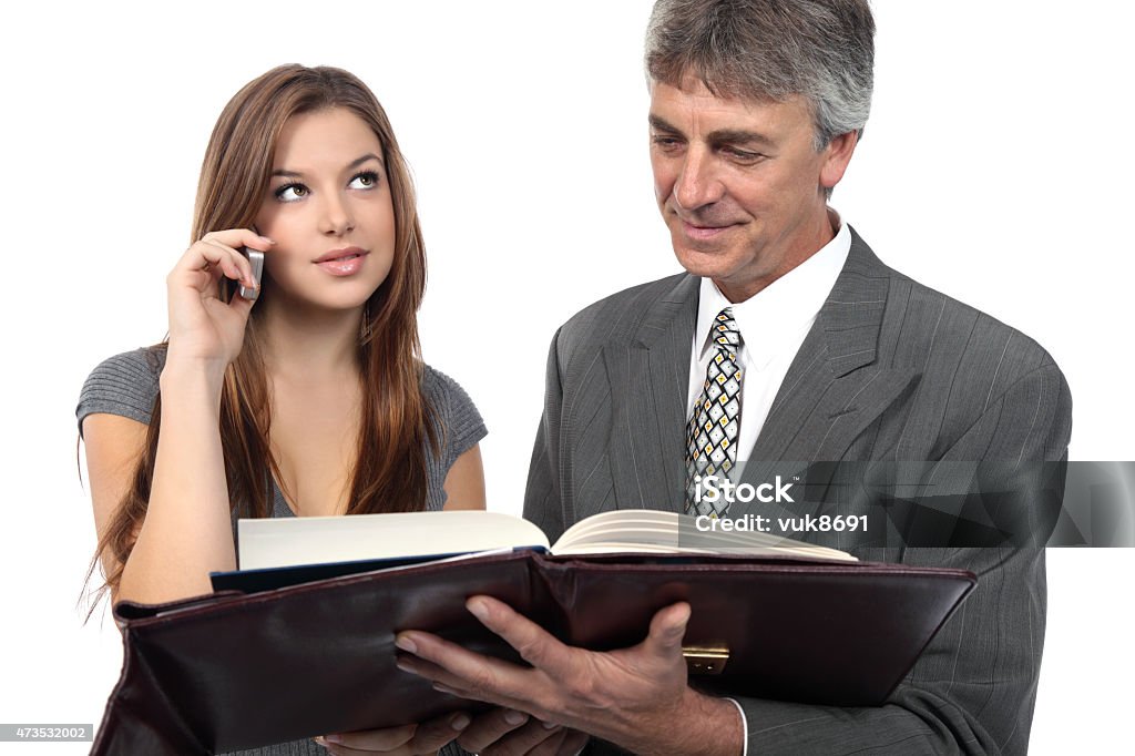 Teamwork Business team in front of white background 20-24 Years Stock Photo