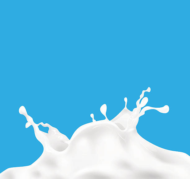 milk splash vektor - milchmann stock-grafiken, -clipart, -cartoons und -symbole