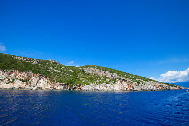 istock Blue caves on Zakynthos island 473546904
