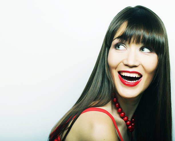 istock Beautiful young surprised woman. 473550162