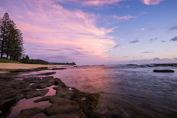 Shelly Beach at dawn Shelly beach at dawn caloundra stock pictures, royalty-free photos & images