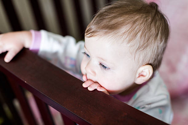 istock Cute baby girl 473553130