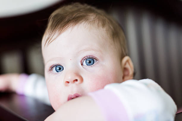 istock Cute baby girl 473556094