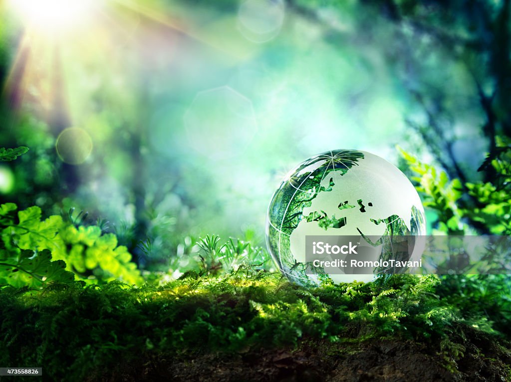Limpieza verde planeta concepto de medio ambiente - Foto de stock de Globo terráqueo libre de derechos