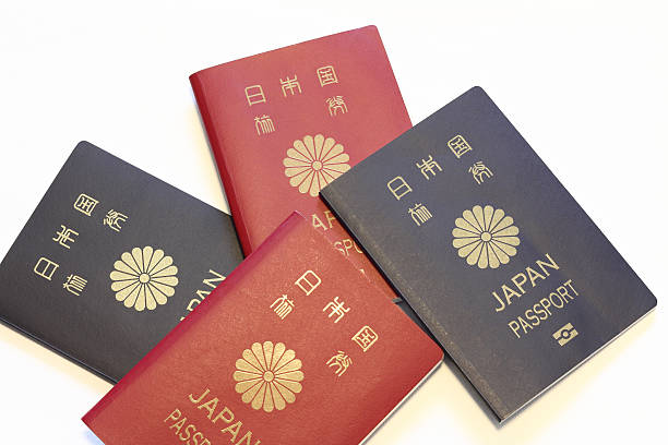istock Japanese passports 473565518
