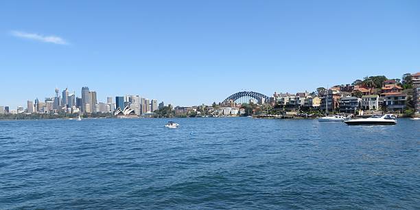 istock Sydney's skyline from a far on a sunny summers day 473571886