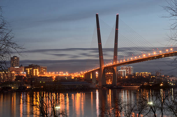 istock Night view for the Churkin cape in Vladivostok 473581778