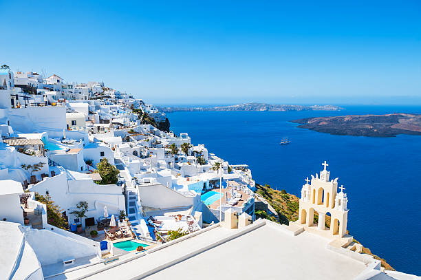 istock White architecture on Santorini island, Greece 473586462