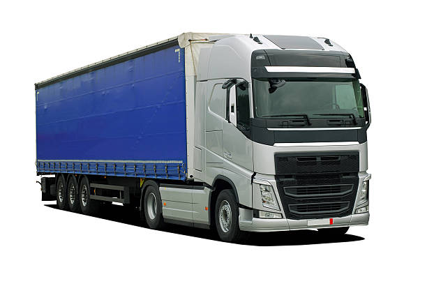 istock large truck with semi trailer 473587442