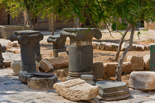 istock Ancient ruin at Umm Qais in Jordan 473596522
