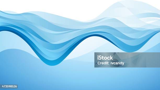 Waving Water Stock Illustration - Download Image Now - Illustration, Sea, Wave - Water