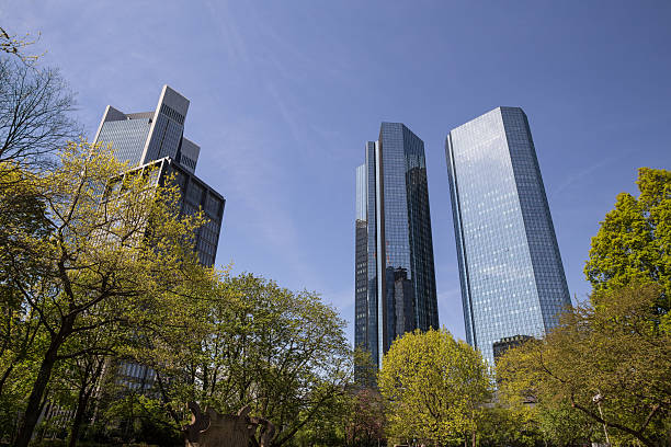 istock frankfurt germany skyskraper in the spring 473598860