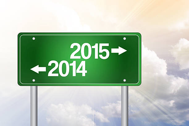istock 2014, 2015 Green Road Sign 473599024