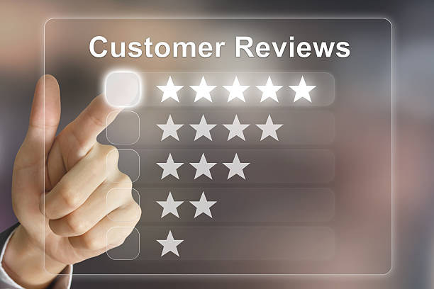 istock business hand pushing customer reviews on virtual screen 473601802