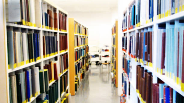 istock Shelves Full Of Documents in Library 473603282