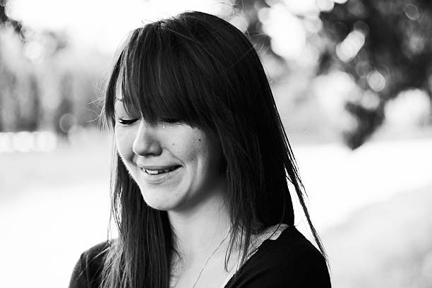 istock Girl cries and smiles 473619954