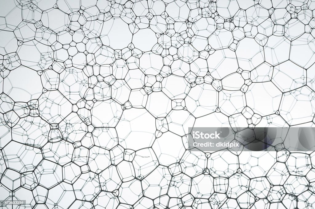 Nanotech A nice web pattern in super macro Microscope Stock Photo