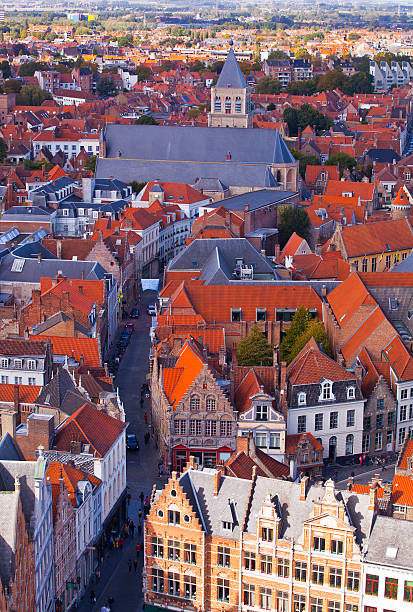 istock Aerial View of Bruges 473649256