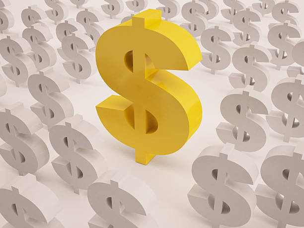 istock dollar sign, stand out from other 473665848
