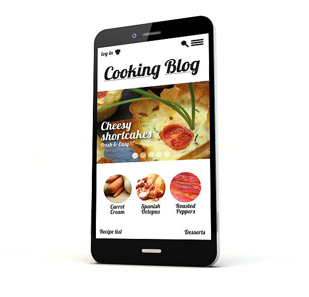 istock cooking blog phone 473669198