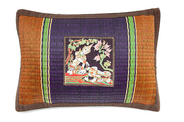 istock Pillows local north thailand white background 473676490